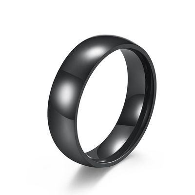 DirectNine Basics Ntag215 Black Ceramic Smart Ring Compatible with NFC Enabled Phones and Devices Programmable 504 Bytes for Bussiness Card (Black, US#11)