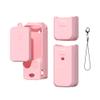 BTG All-in-One Set Silicone Protective Case for DJI Pocket 3 Accessories Parts Case Cover Protector (Pink) view 1