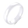 Generic Ntag215 Black Ceramic Smart Ring Compatible with NFC Enabled Phones and Devices Programmable 504 Bytes for Bussiness Card (White, US#10) view 1