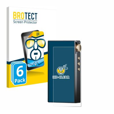brotect Screen Protector Compatible with Cayin N3-Ultra (6 Pack) - HD-Clear Protection Film