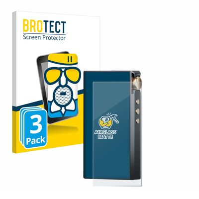 brotect Anti-Glare Glass Screen Protector Matte Compatible with Cayin N3-Ultra (3 Pack) - Anti-Scratch 9H Protection Film