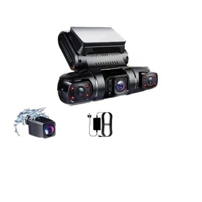 ZYKHPSYA 4 Channel Car DVR 4 Lens 1080P 170 with Rear Camera Dash Cam WiFi WDR 8 Infrared Light Night Vision Video Recorder 256GB Max (Color : 4CH Hard Wire, Size : None), laiyong1987
