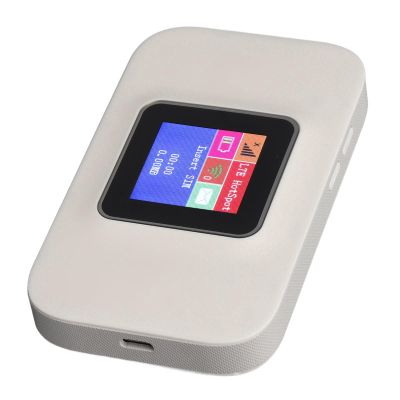 4G LTE Router, 300Mbps Unlocked Mobile Hotspot, Pocket Travel with Micro Card Slot for Europe, 10 Connected Devices, WPA WPA2 Encryption