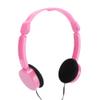 Fydun Foldable Wired Children Headset with Microphone, Lightweight Stereo Headphones Tablets and Smartphones, NoiseIsolating Design, Comfortable and Portable, Fit Kids  Available in (Pink) view 4