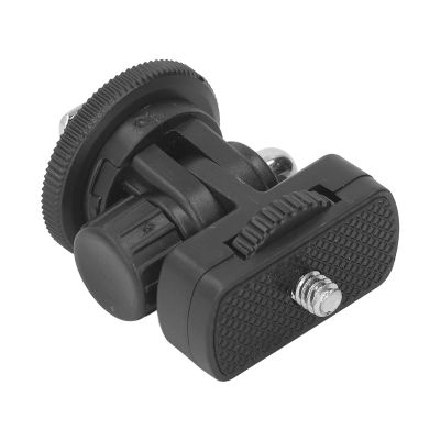 Shoe Adapters, 1/4 in. Screw Hole Micro SLR Hot Shoe Adapters Antislip Pad Locking Knob 180 Degree Tilt for Photography