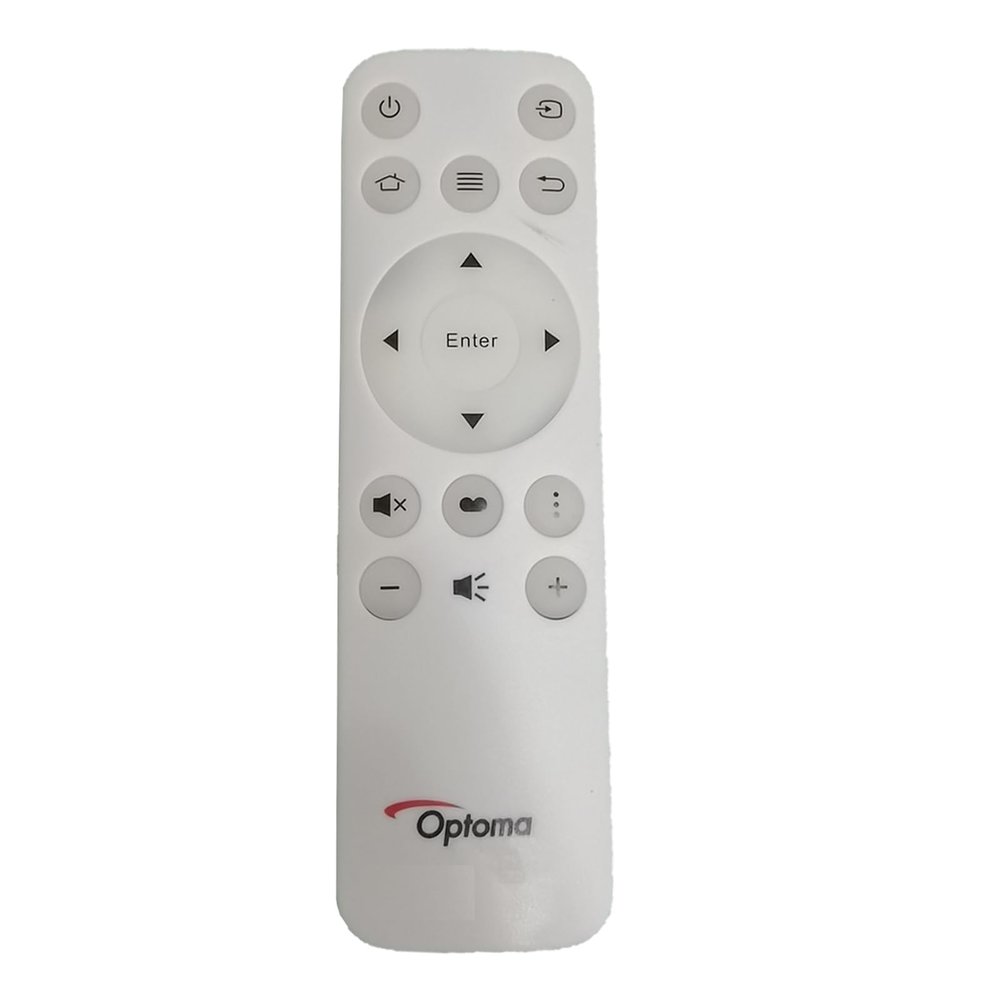 Greenafil Replacement Remote Compatible for OPTOMA Projector ML1080ST, ML1080, UHD52ALV UHD55 UHD566 ZH33 ZH55 UHD350X UHD370X UHZ50 ZH507+ UHD51 UHD51A UHD51ALV UHD51ALVe (White)