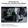 Front 4K & Rear 1080p Dash Cam Custom Custom for Lexus RX 2023 2024 2025 2026(Model C),RX 350 350h 450h 500h Premium Luxury F Sport etc,OEM Look,UHD 2160P Video,Parking Mode,WiFi & App,128GB Card view 3