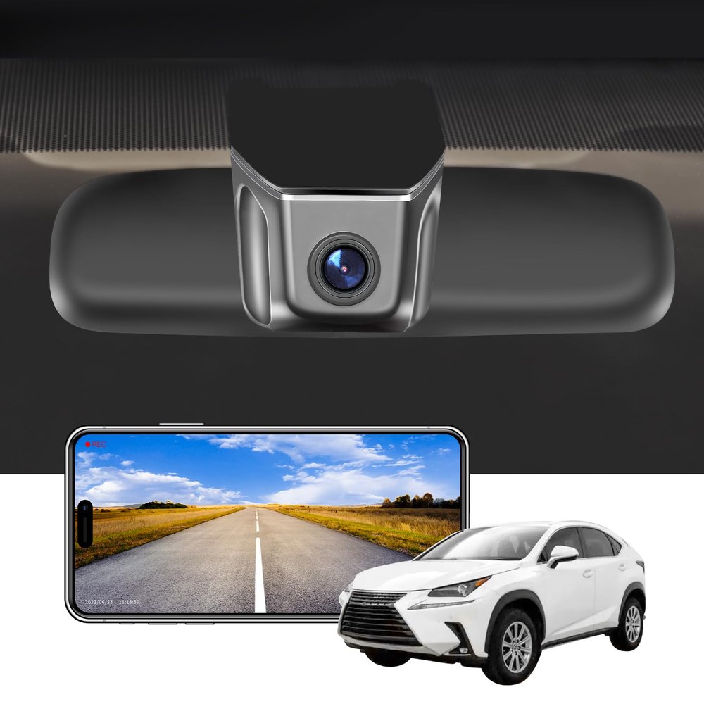 Mangoal 4K Dash Cam Custom for Lexus NX 2018 2019 2020 2021(Model A),OEM Look, UHD 2160P Video,Parking Mode, WiFi & App,Loop Recording,Easy to Install, 64GB Card