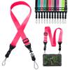 Gowjaw Adjustable Shoulder Strap:Comfortable iPad Strap Nylon Neck Lanyard for iPad/Samsung Tablet Case,Camera Binocular Crossbody Laptop Luggage Bag(Pink) view 1