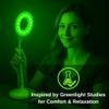 Family Tree Remedies Migraine Relief Light 520nm Green Light Therapy Lamp for Headaches, Anxiety & Sleep | USB Rechargeable White & Green Desk Lamp with Adjustable Brightness | 16 Portable Design view 2