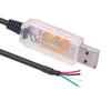 Mendouconert USB to RS485 Serial Converter Cable 4P FT232R Chip 4 Pins Wire End WE (6ft) view 1