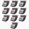 DAGIJIRD 10PCS 12V/24V DC Power Jack Connector 5.5mm x 2.1mm Socket for Led Light Strip view 1