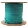 Futureonics 6 Fiber Indoor Distribution Fiber Optic Cable, Multimode 50/125 OM3, 10 Gbit, Aqua, Riser Rated, Spool, 1000 Feet view 1