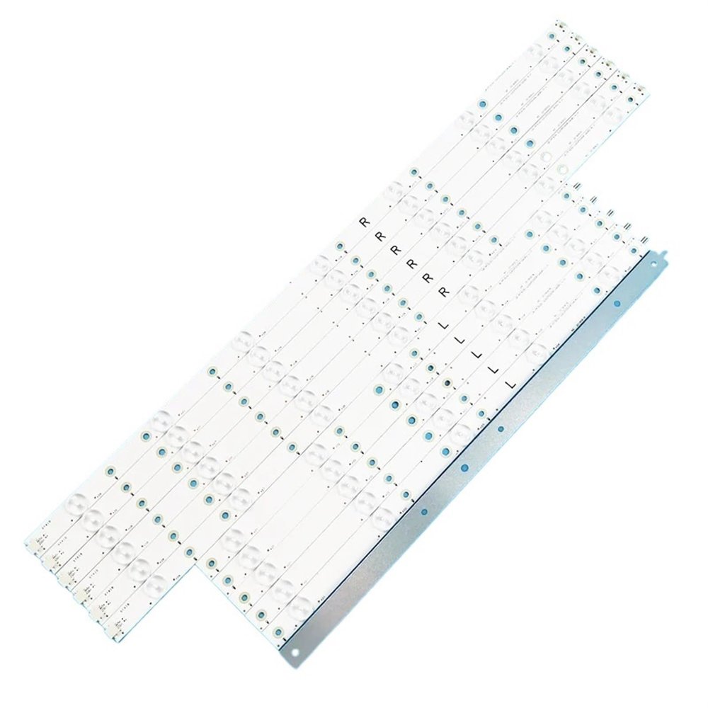 UFDIPLMY 12PCS/lot Compatible with 50" TV Compatible with Philips LB-PF3030-GJABL506X12AGM2-R/L-H LB-PF3030-GJD2P5500612AG82 50AH42L 500TT68 500TT67 50PUH6400