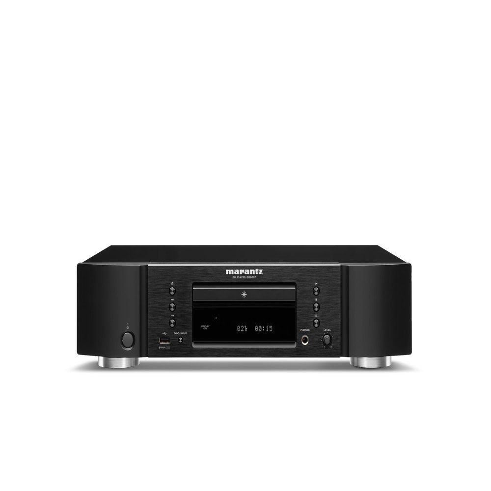 Marantz CD6007 Single Disc CD Player with USB Port (Black) (Renewed)