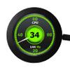FanyiTek 2.1 inch 480X480 IPS 450nit LCD Round Monitor,Video Port,Micro USB Power,for DIY CPU GPU Temperature PC Case Display view 1