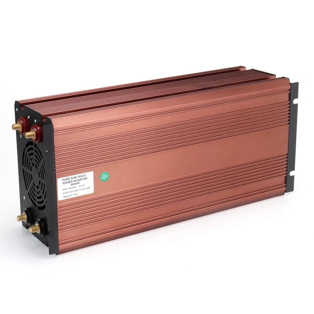 Max sustain 6000W peak 12000W pure sine wave inverter 48V 220V off grid power inverter 12v 220v DC 12V /24V /48V to AC 220V-230V ( Color : Max sustain 6000W , Size : 12V_220V-230V 60HZ_UNIVERSAL )