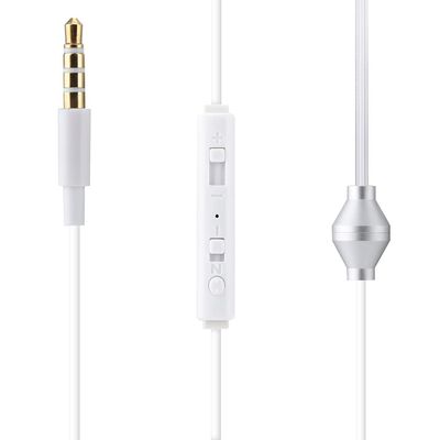 Air Tube Headset, Electromagnetic Headset (White)