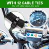 10FT Split Cable Management Sleeve Wire Loom Tubing Cord Protector for Heat Resistant Automotive Harness Wires and Home Cable Management,Self-Wrapping Braided Cord Covers (1/4 Inch) view 3