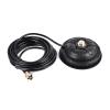 YNIBST 4.5 Inch SO239 Mobile Magnetic Antenna Mount,16.4 ft.RG-58 Cable with PL-259,for HF VHF UHF Mobile Ham Radio Antenna view 1