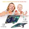 Clear Case for Samsung Galaxy Tab S9 FE Plus 12.4 Inch 2023 Soft TPU Cover with Foldable Kickstand & Pencil Holder, Shockproof Rugged Case for Galaxy Tab S9 FE+ Tablet, Blue Dragon view 4