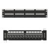 iwillink 48-Port Cat6A Patch Panel and 12-Port Cat6A Patch Panel view 1