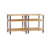 AVplay AV-605018-2 Row Audio Table HiFi Amplifier Rack Shock-Absorbing Nail Stand Rack TV Cabinet Equipment Rack (2 Row 3 Layer-3) view 1