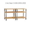 AVplay AV-605018-2 Row Audio Table HiFi Amplifier Rack Shock-Absorbing Nail Stand Rack TV Cabinet Equipment Rack (2 Row 3 Layer-3) view 3