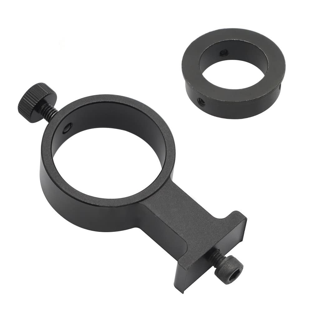Joebo Microscope Kit 42mm 50mm Lens Holding Ring Focusing Bracket Focus Holder Adapter for Digital HDMI USB Vdieo Monocular Microscope Camera Stand Microscope Lens Adapters