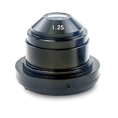 JOEBO Microscope Kit Upper Diameter 37mm Microscope Part Accessories, 1.25mm Collecting Mirror Lens Microscope Lens Adapters (Color : Type 2)