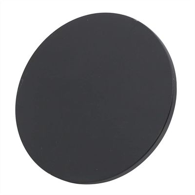 JOEBO Microscope Kit 95 Diameter Working Stage Stereo Microscopes Transparent Frosted Glass Board Base Round Black White Plate Microscope Accessories Microscope Lens Adapters (Color : Black Metal)