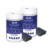 WELKIN 80 * 2 Electronics Cleaning Wipes - Non Toxic Screen Cleaner, Streak Free Touchscreen Cleaning for All Phones, Laptop, Computer, TV and Car2 X Microfiber Cloth Included view 1
