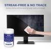 WELKIN 80 * 2 Electronics Cleaning Wipes - Non Toxic Screen Cleaner, Streak Free Touchscreen Cleaning for All Phones, Laptop, Computer, TV and Car2 X Microfiber Cloth Included view 2