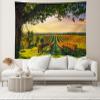 chnywork 12x8ft Vineyards Backdrop Europe Italy Tuscany Olive Tree Grape Farm Autumn Sunset Countryside Scenery Background Grape Harvest Wine Party Decorations Photo Booth Props Wallpaper view 4