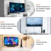 AUTERCO TV Antenna Indoor for Smart TV, Long Range HD Digital Antennas with Signal Booster for Local Channels, Easy Installation, Support 4K 8K 1080p VHF UHF All Older TV's, 9.8FT Coaxial Cable view 3