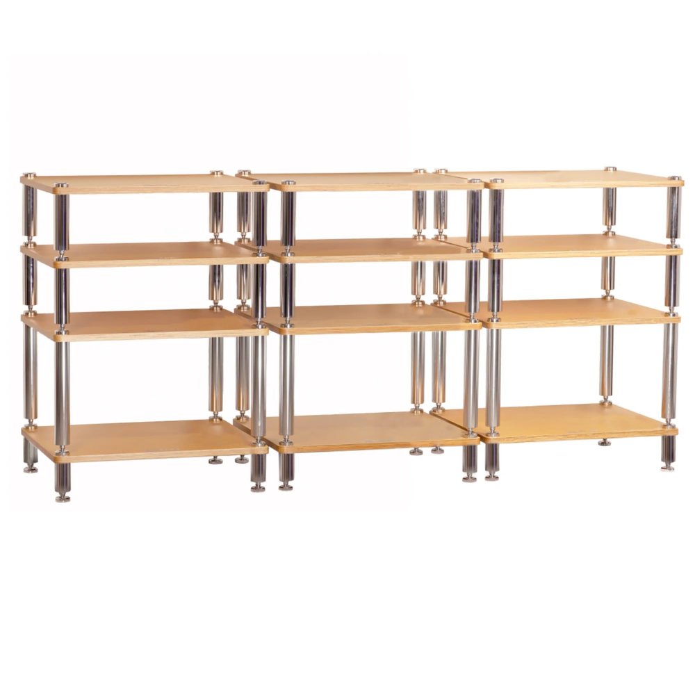 AVplay AV-605018-3 Row Audio Table HiFi Home Pre-Amplifier CD Player Rack Stands Cabinet High Quanlity (3 Row 4 Layer-6)