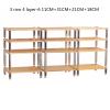 AVplay AV-605018-3 Row Audio Table HiFi Home Pre-Amplifier CD Player Rack Stands Cabinet High Quanlity (3 Row 4 Layer-6) view 3