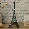 anso LED Eiffel Tower Night Light DIY Table Lamp Decoration Gift Desk Light Bedroom Home Decor Tabletop, Brown view 4