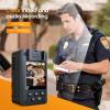 ONCHEER 1080P Body Camera, 64GB Patrol Police Body Worn Camera with Night Vision, Waterproof Wearable Personal Body cam with Shoulder Clip, 10h Record for Law Enforcement/Sporting Trip view 4