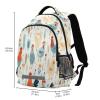 ALAZA Chicken Rooster01 Backpacks Travel Laptop Daypack School Book Bag for Men Women Teens Kids view 3