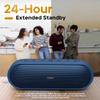 Tribit Portable Bluetooth Speaker XSound Plus 2, Wireless Speaker 30W with XBass, IPX7 Waterproof, 24-Hour Playtime, Stereo Sound, Built-in Mic, Bluetooth 5.3 for Party, Car, Travel(Blue) view 3