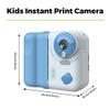 Andoer Kids Instant Print Camera Kids Camera 1080P Digital Camera for Kids 2.4 Inch IPS Screen 10X Zoom with Thermal Printing Paper Color Pens Neck Strap 32GB TF Card Gift for Children Boys Girls view 2