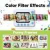 Andoer Kids Instant Print Camera Kids Camera 1080P Digital Camera for Kids 2.4 Inch IPS Screen 10X Zoom with Thermal Printing Paper Color Pens Neck Strap 32GB TF Card Gift for Children Boys Girls view 3