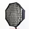 Andoer 80cm/31.5in Photography Octagon Softbox Grid Black Honeycomb Grid Photography Softbox Accessories view 2
