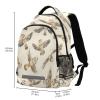ALAZA Owl Backpacks Travel Laptop Daypack School Book Bag for Men Women Teens Kids view 3