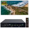ICUIXIAN UHD Video Wall Controller 2x3 4k60Hz Output 6 tv Video Wall Controller HDMI2.0 (HDCP2.2) 18Gbps, Rs-232, Edge Fusion, 180 Rotation, 3.5MM Audio Out, 14 Splicing Mode Video Wall Processor view 1