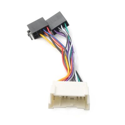 ISO Car Radio Stereo Power Harness Cable Wire to Compatible for Hyundai Santa Fe/Sonata Accent Elantra for Kia Optima Rio Cerato