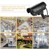MUNEFE Flash LED Dummy Camera, Fake TV Surveillance System, Indoor Security Dummy Surveillance Simulation Camera for Parkin Lot view 4