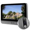 Cawhum 4.3" LCD Door Viewer Camera with 1080P HD Video Calling & PIR Motion DetectionSmart Peephole Camera,120Night Vision,Cloud/TF Storage,UBOX App | Video Door Peephole & Security System