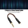 2.5mm Female to 4.4mm Male Headphone Extension Cable, Lossless Sound Compatible with NW WM1Z WM1A MDR Z1R TA ZH1ES ZX300A, 8 Strands (Bronze) view 3